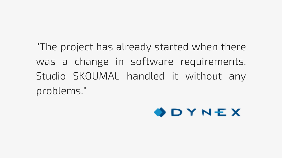 Dynex technologies feedback for SKOUMAL