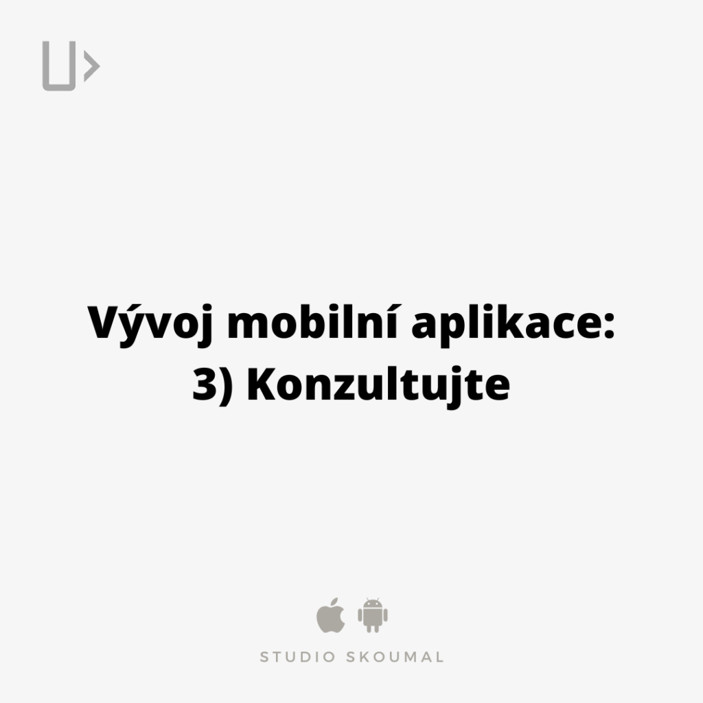 Vývoj mobilních aplikací: Konzultace