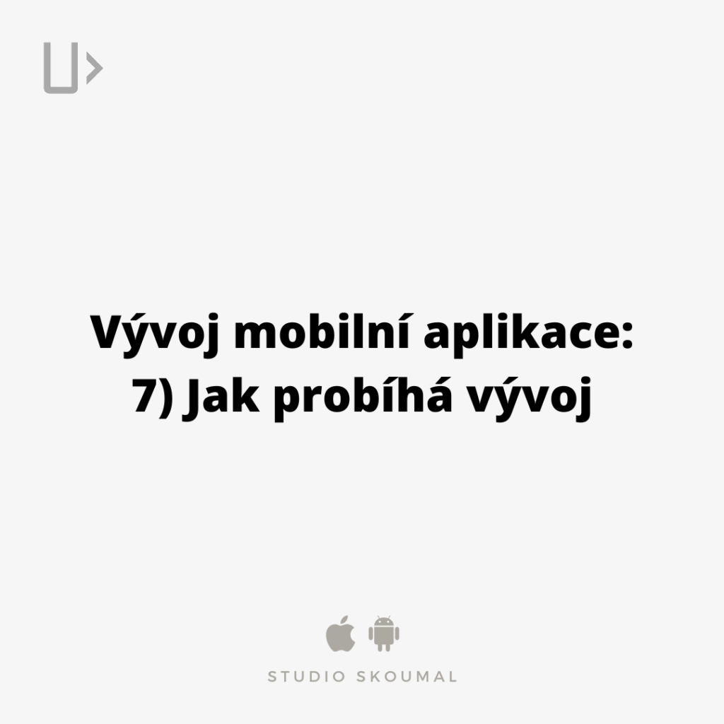 Vývoj aplikace: průběh